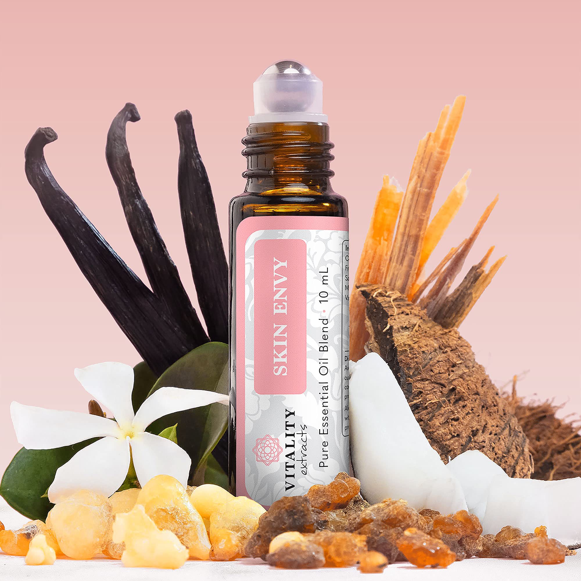 Vitality Skin Envy Face Moisturizer Serum | Coconut Oil, Collagen, Vitamin E, Vegan