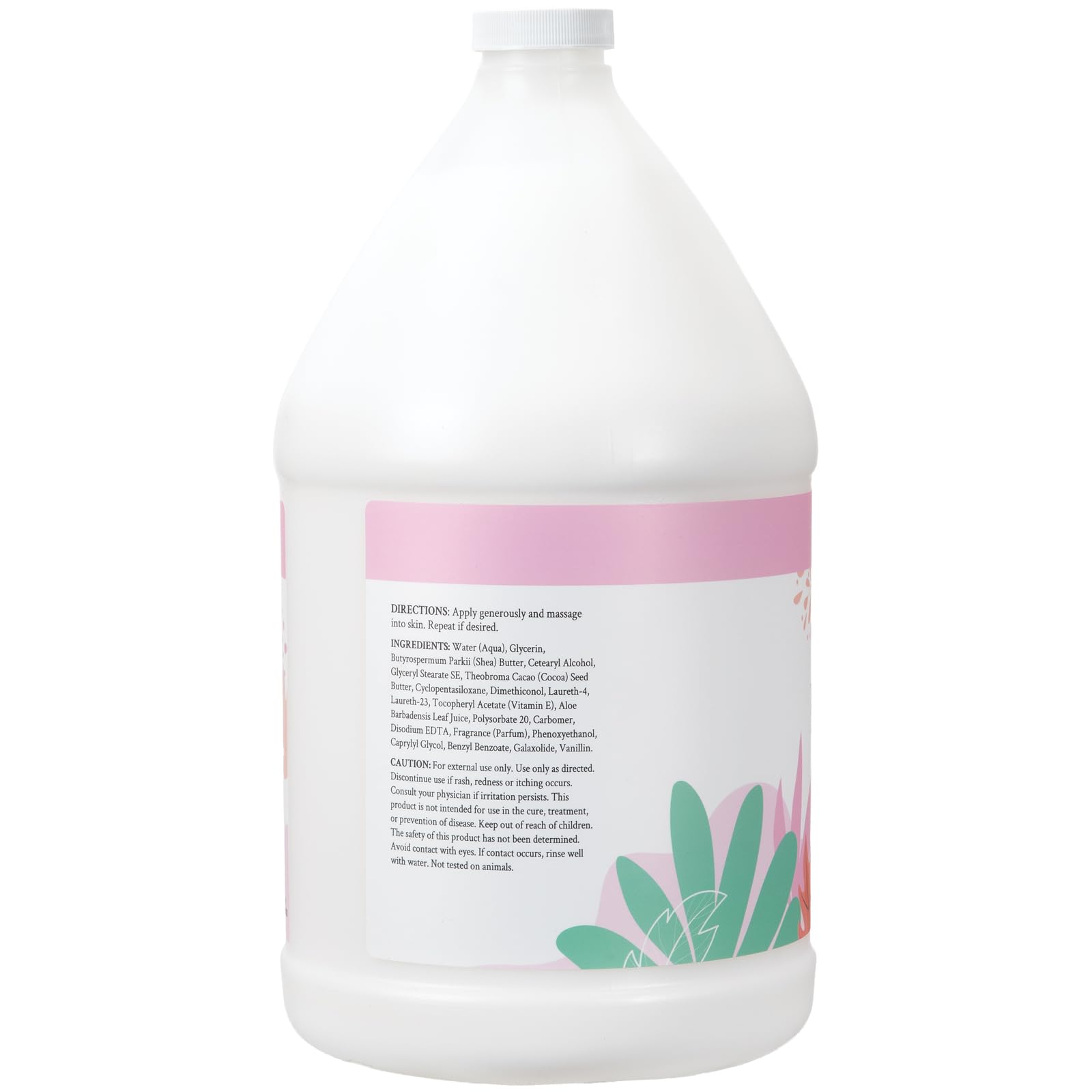 Ginger Lily Farms Botanicals Soothing Butter Lotion – 1 Gallon Refill, Vegan & Cruelty-Free, Vanilla Sugar Bliss
