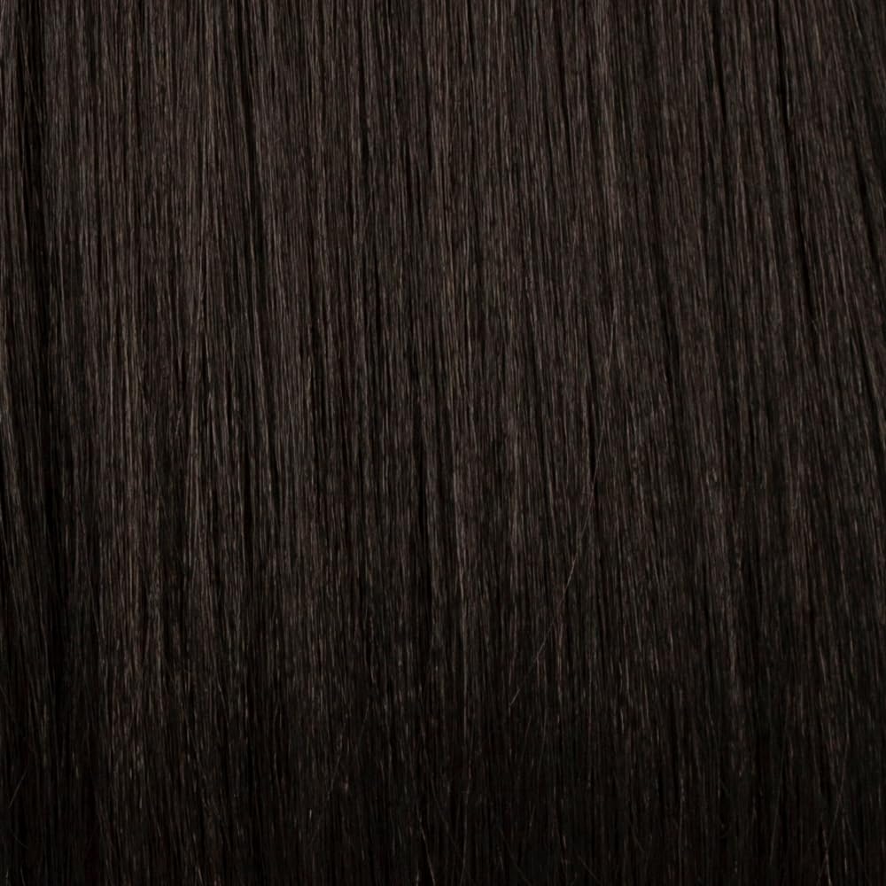 Vivica A. Fox BPB-JULIET Bang & Bun: Wispy Coil Bun with Fringed Bangs (1B Off Black)