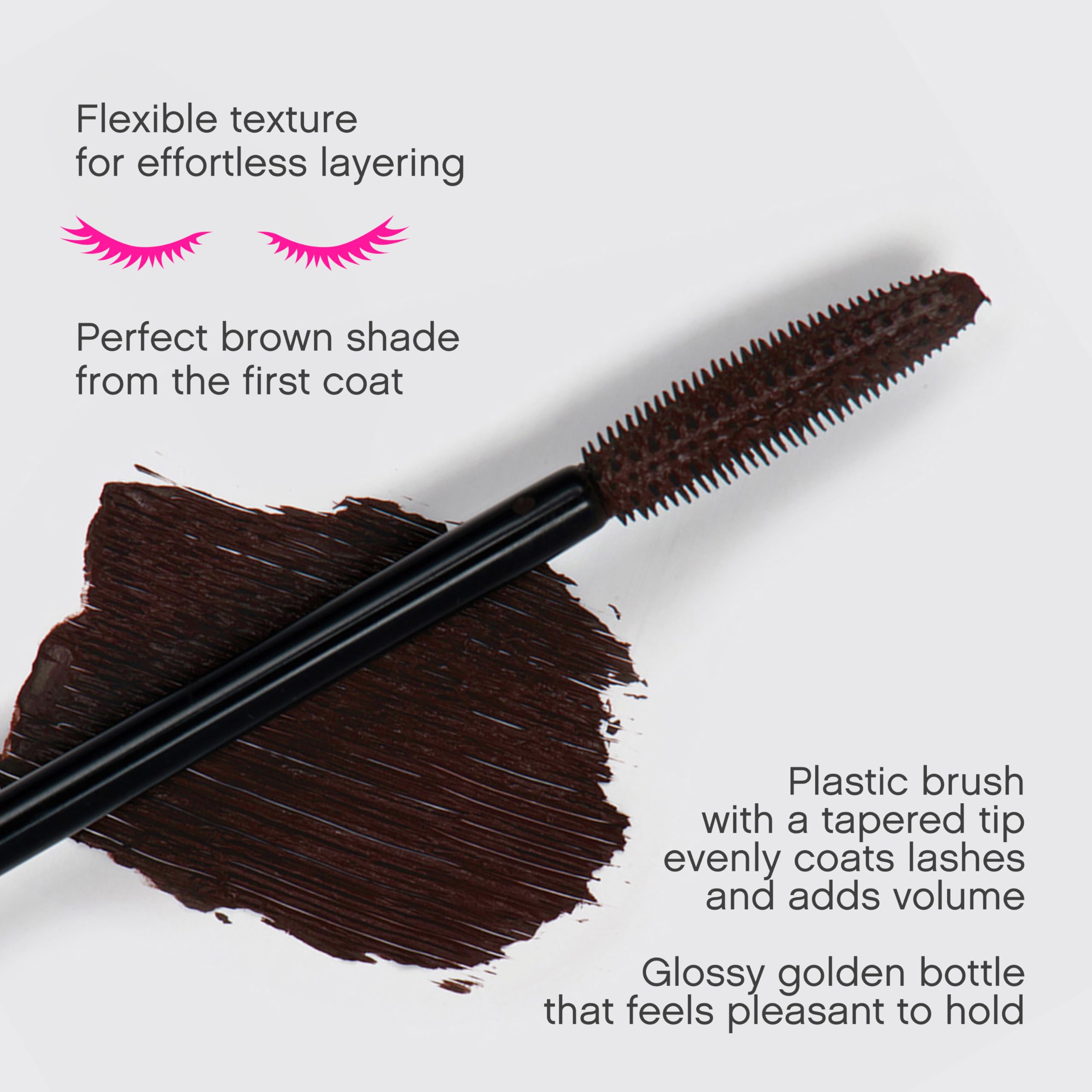 Vivienne Sabó Cabaret Premiere Brown Mascara – Volume, Length, Curl, Cruelty-Free