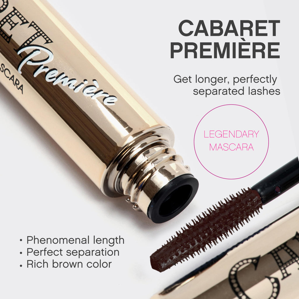 Vivienne Sabó Cabaret Premiere Brown Mascara – Volume, Length, Curl, Cruelty-Free