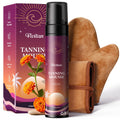 VIVITAN Self Tanner Mousse Kit – 250mL XL + Pro Tools | 1-Hour Express Bronze, No Orange