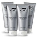 Vivo Per Lei Facial Peeling Gel – Gentle, Non-Abrasive Exfoliator for Sensitive, Dry & Mature Skin (4 x 4.05 oz)