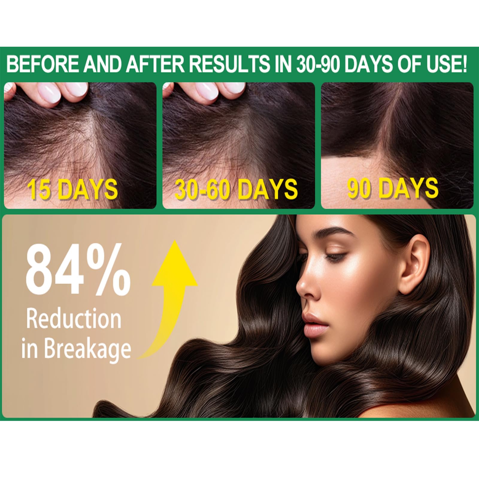 VJPPII Batana Oil Shampoo with Rosemary Extract – 300ml for Hair Growth & Hydration