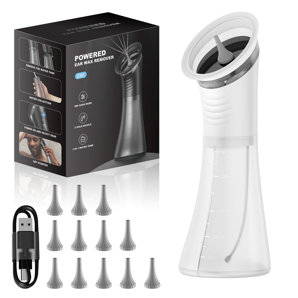 VLINGQI Upgraded Ear Wax Removal Kit with LED Display – Safe, Effective Ear Cleaner