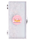 VNE 500 Fans Colorful Lash Extensions | Premade Mega Volume Lashes (6D), White, D Curl, 12mm | VNESUPPLY