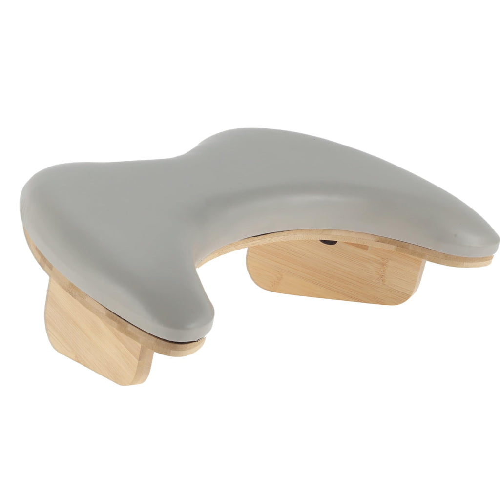 VOCOSTE Arm Rest for Nails Tech | U-Shaped Nail Hand Rest with Detachable Brackets – Gray