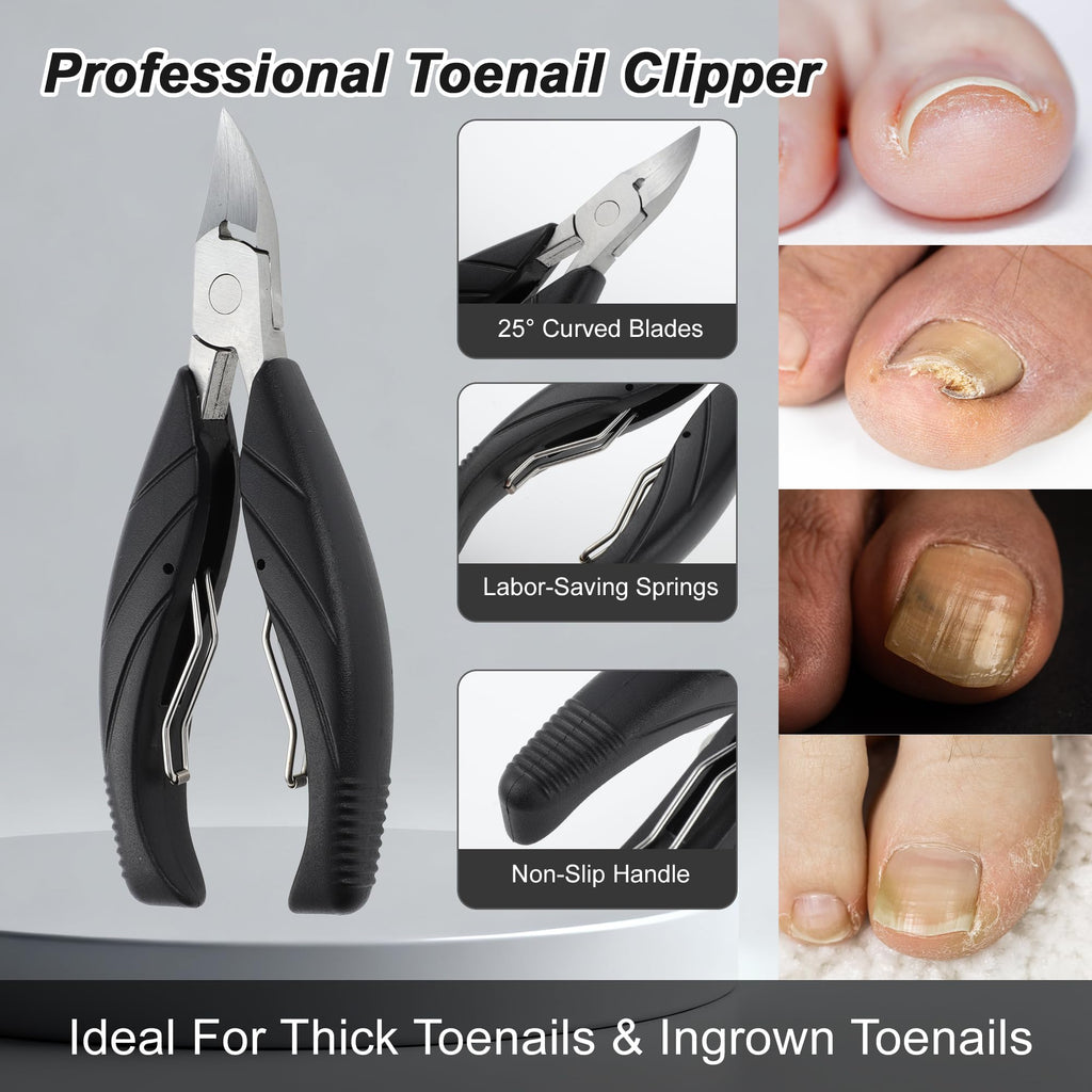 VOCOSTE 13-Piece Ingrown Toenail Care Kit | Pro-Grade Home Pedicure