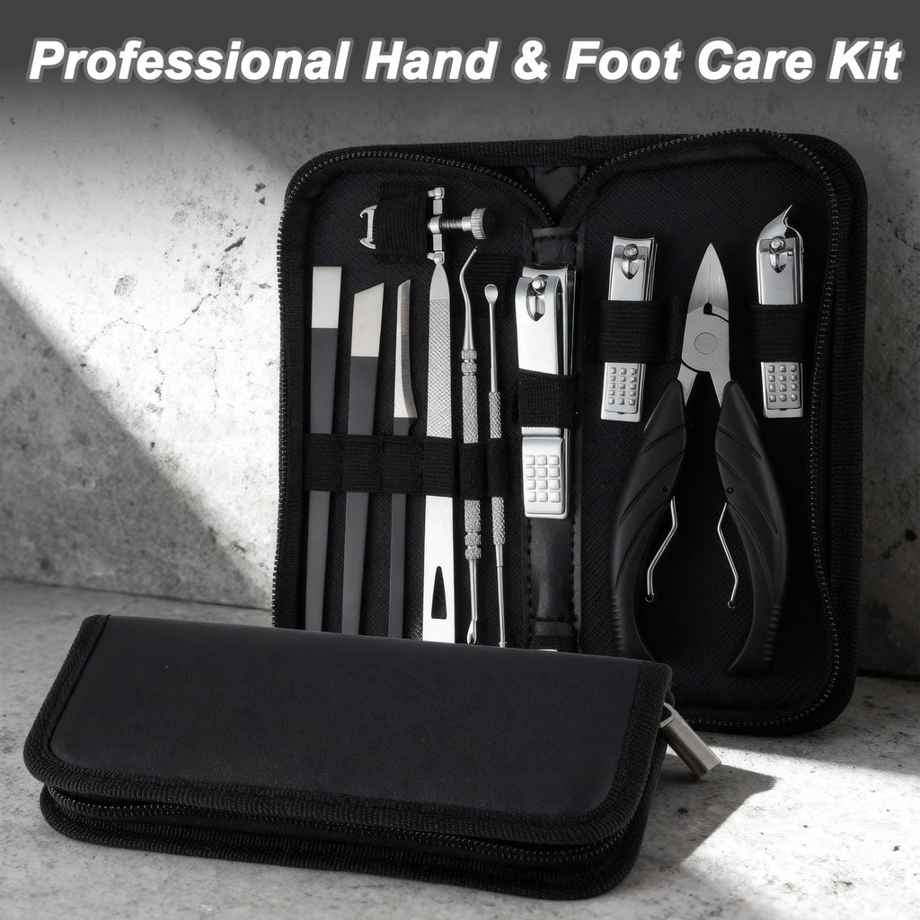 VOCOSTE 13-Piece Ingrown Toenail Care Kit | Pro-Grade Home Pedicure