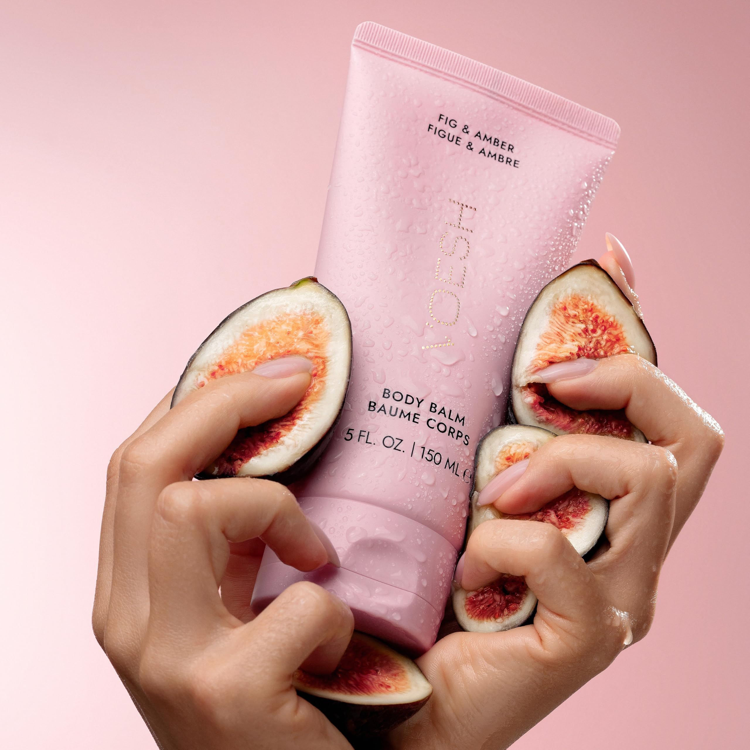 VOESH Hand & Body Glow Gift Set – 3-Piece Fig & Amber Scent (Vegan K-Beauty)