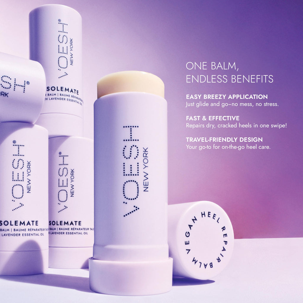 VOESH Solemate Heel Repair Balm – Lavender | Deep Moisturizing Foot Care for Rough Heels
