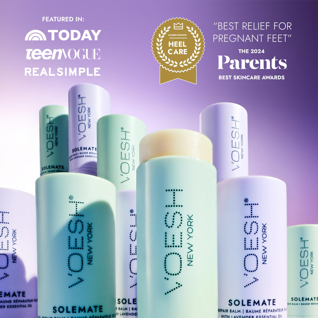 VOESH Solemate Heel Repair Balm – Lavender | Deep Moisturizing Foot Care for Rough Heels