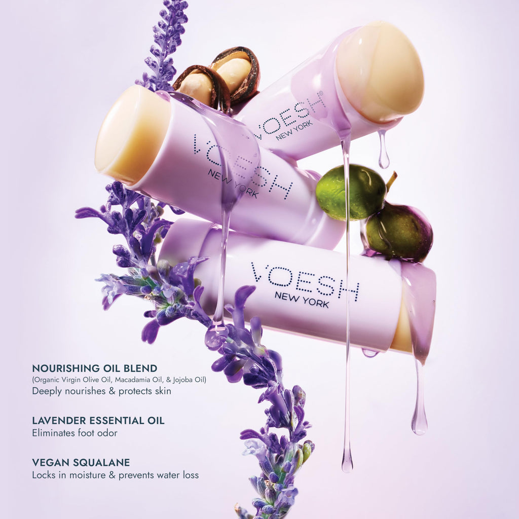 VOESH Solemate Heel Repair Balm – Lavender | Deep Moisturizing Foot Care for Rough Heels