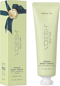 VOESH Vegan Body Creme Trio – Hydrating Skincare Gift Set (Green Tea, Lavender, Tangerine)