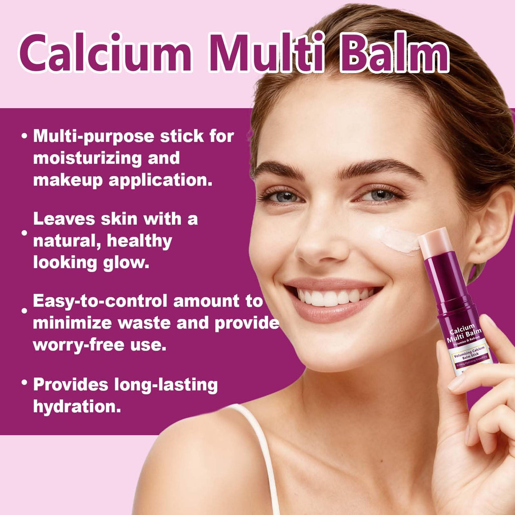 VOGSIG Calcium Enriched Multi Balm Stick – Collagen Moisturizing & Firming Skincare (2 x 9g)