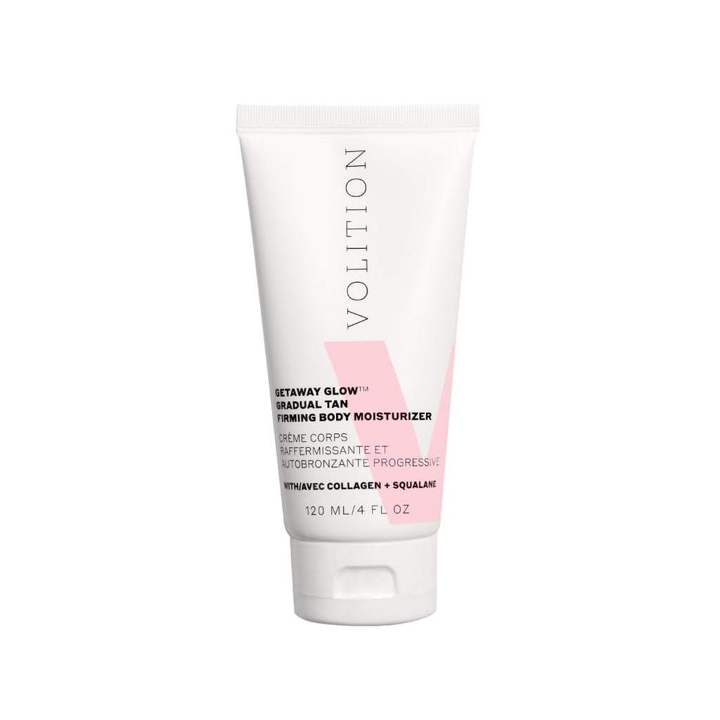 Volition Getaway Glow Gradual Tan Firming Body Moisturizer | Vegan Collagen + Squalane