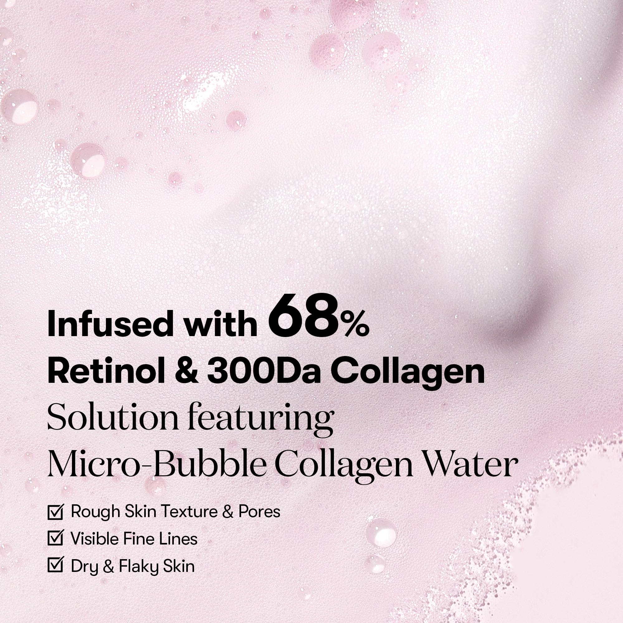 VT COSMETICS Bubble Serum – Retinol & Collagen, 2.36 fl oz