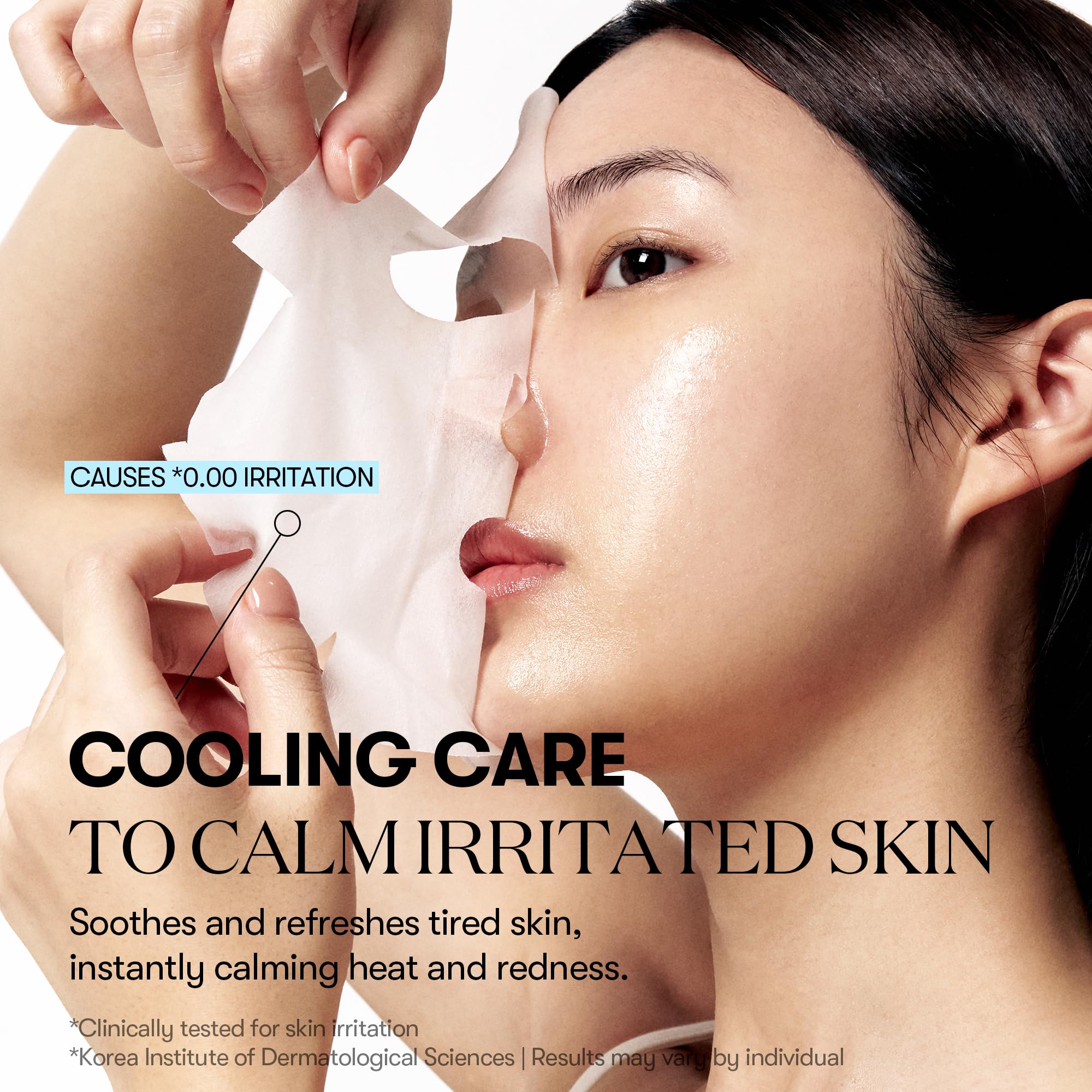 VT COSMETICS Cryo Ice Mask | Hydrating Sheet Mask for Instant Cooling & Glow