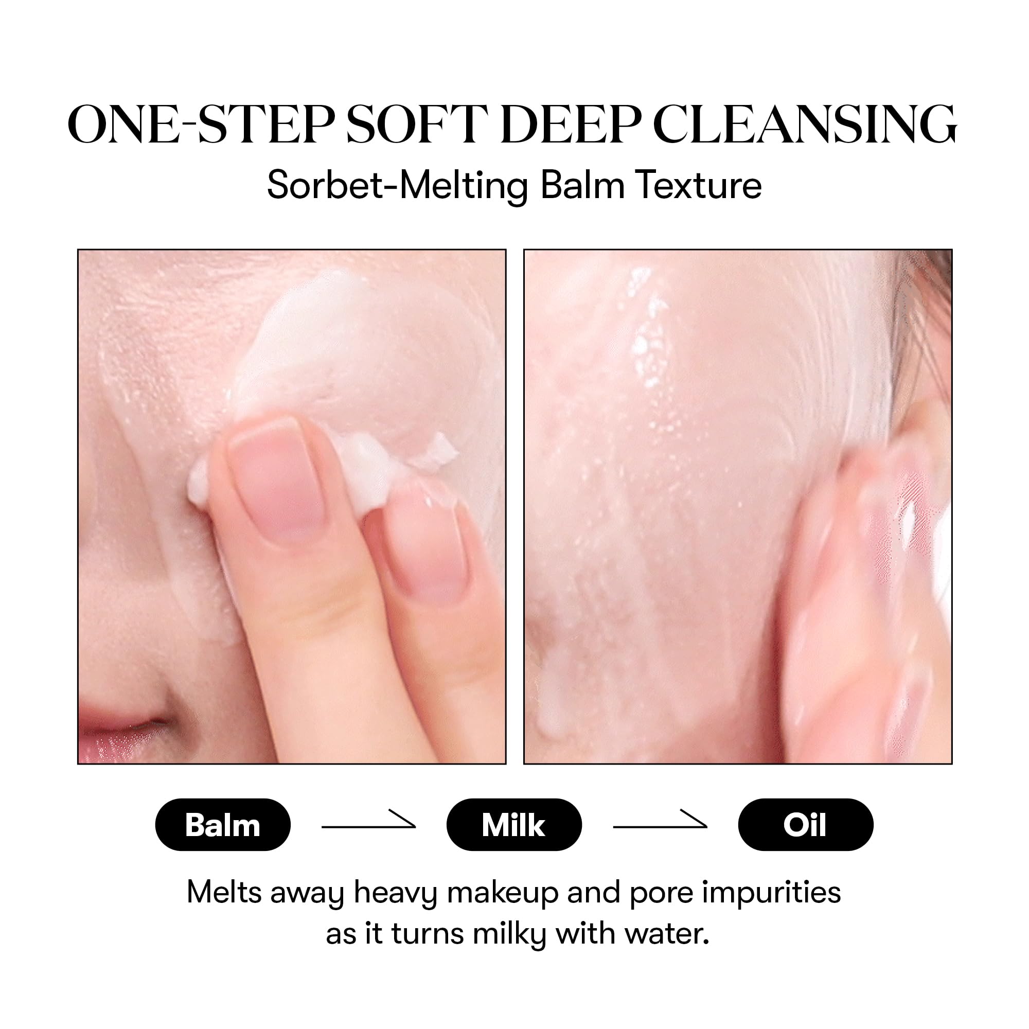 VT COSMETICS PDRN Grinding Cleansing Balm — Vegan PDRN Makeup Remover, Hydrating & Gentle, 50 ml