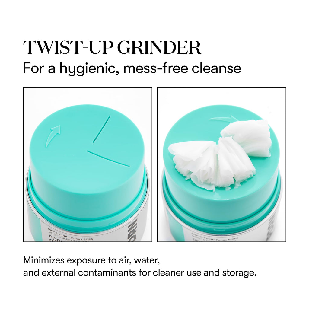 VT COSMETICS PDRN Grinding Cleansing Balm — Vegan PDRN Makeup Remover, Hydrating & Gentle, 50 ml