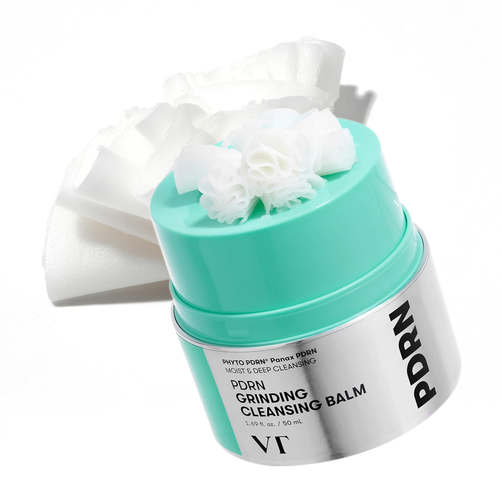 VT COSMETICS PDRN Grinding Cleansing Balm — Vegan PDRN Makeup Remover, Hydrating & Gentle, 50 ml