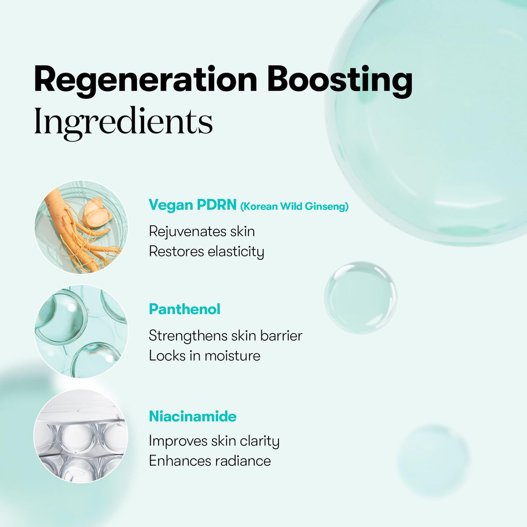 VT COSMETICS PDRN Hydrogel Mask – Overnight Nourishing & Rejuvenating (33g x 4ea)