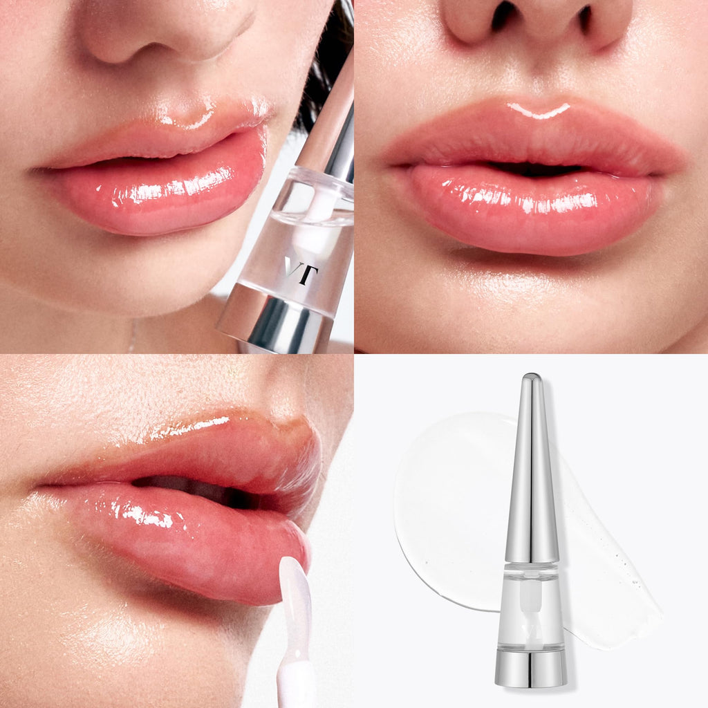 VT COSMETICS Reedle Shot Lip Plumper – Hydrating & Volumizing Clear Lip Gloss (0.15 oz) Beginner