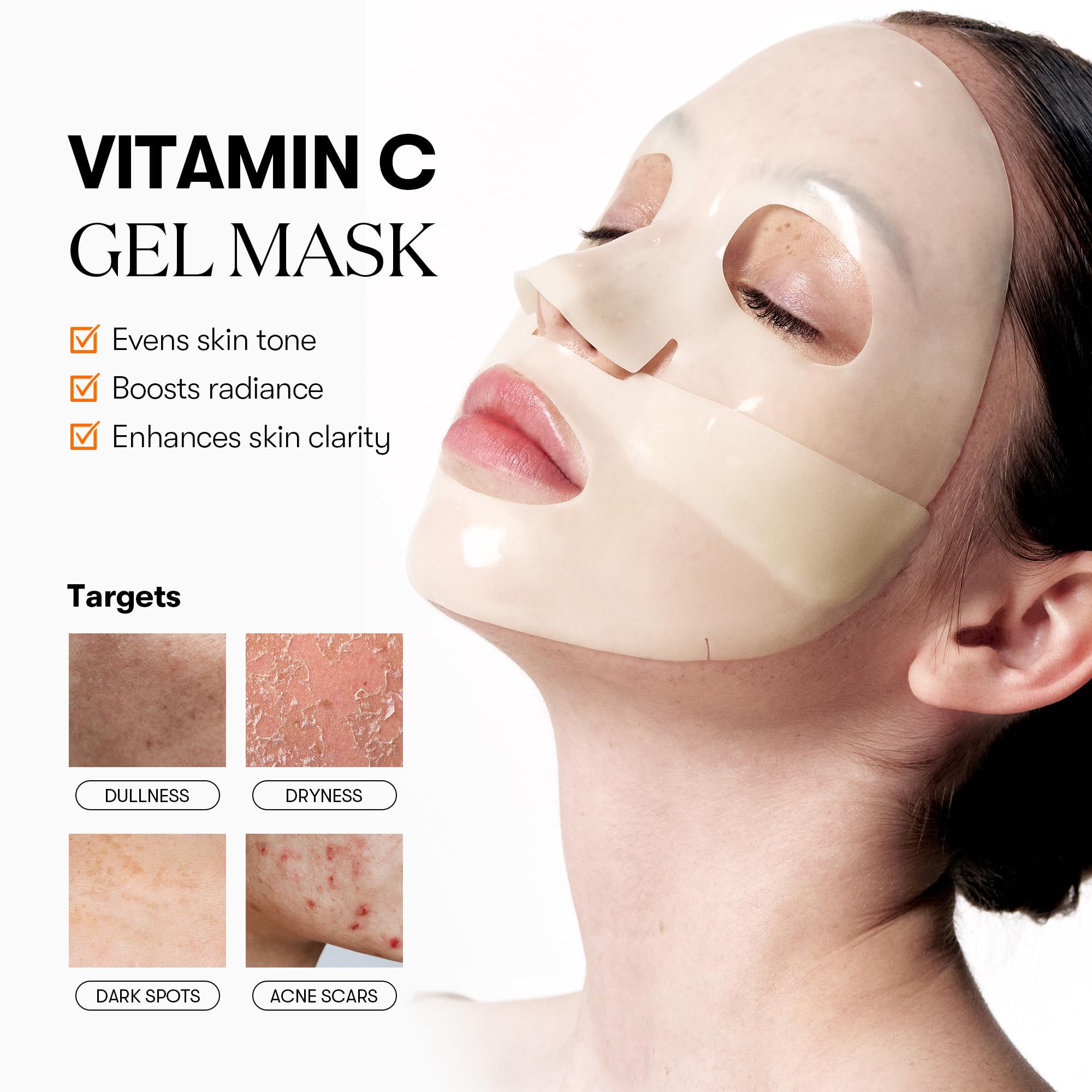 VT COSMETICS Vita-Light Reedle Shot 2-Step Hydrogel Mask – Intensive Glow & Even Tone