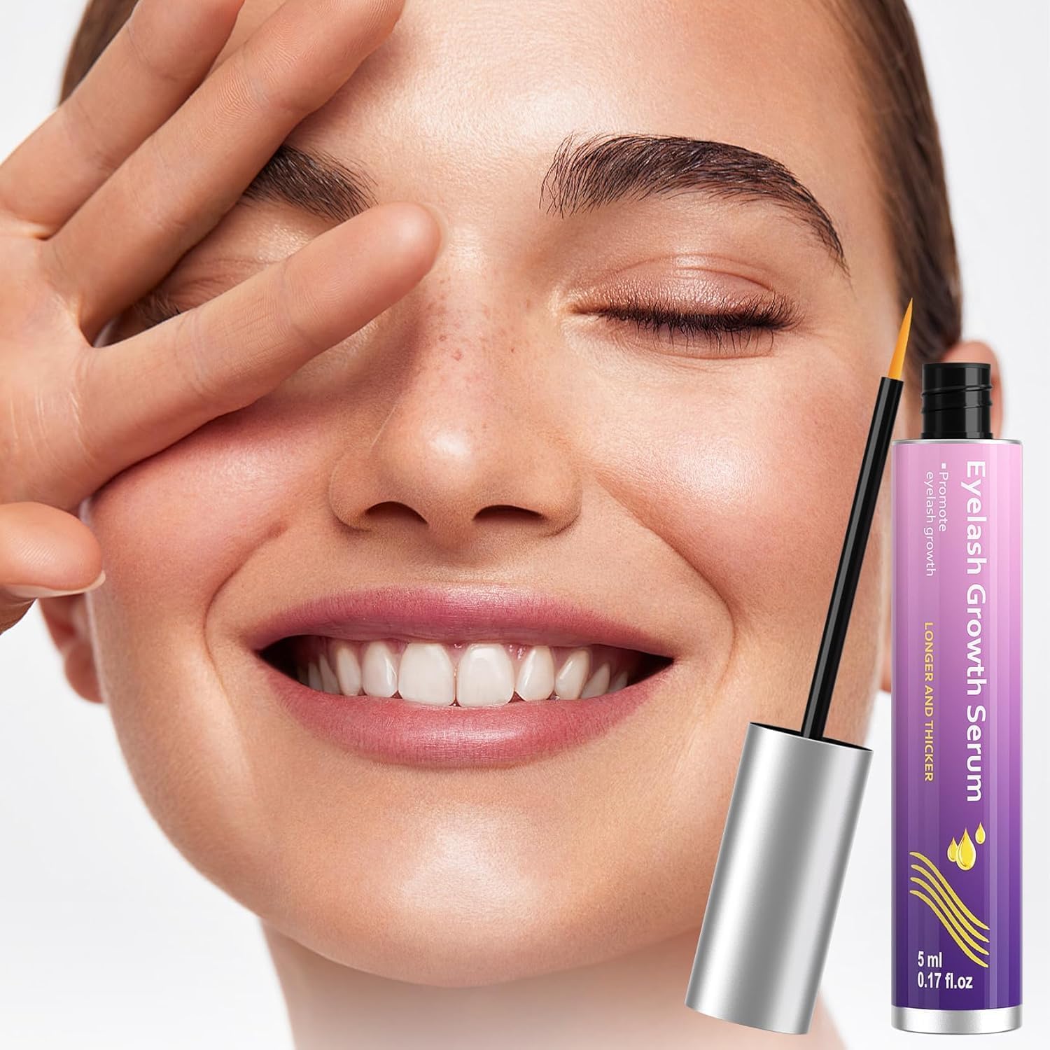 Vxzit Eyelash Growth Serum | Premium Lash Serum for Longer, Fuller Lashes (5ml)