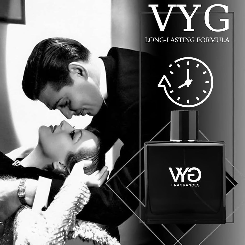 VYG Pheromone Cologne for Men - Hypnosis Pheromone-Infused, Long-Lasting Fragrance (16+ Hours)