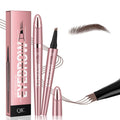 W3W Eyebrow Pencil for Women – 4-Fork Tip Microblading Style, Waterproof, Long-Lasting, Natural Look