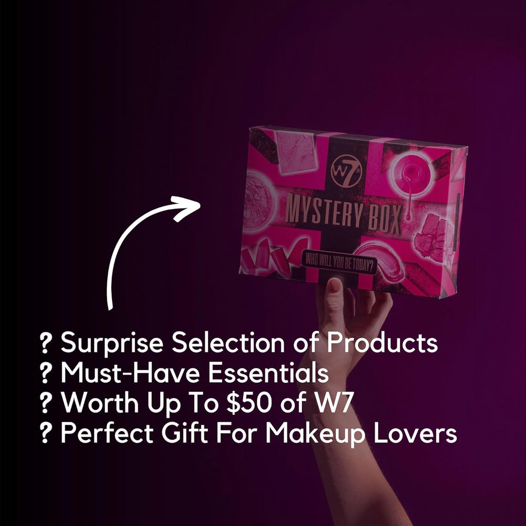 W7 Makeup Set Box – Assorted Gift Box of W7 Cosmetics Value Up to $50