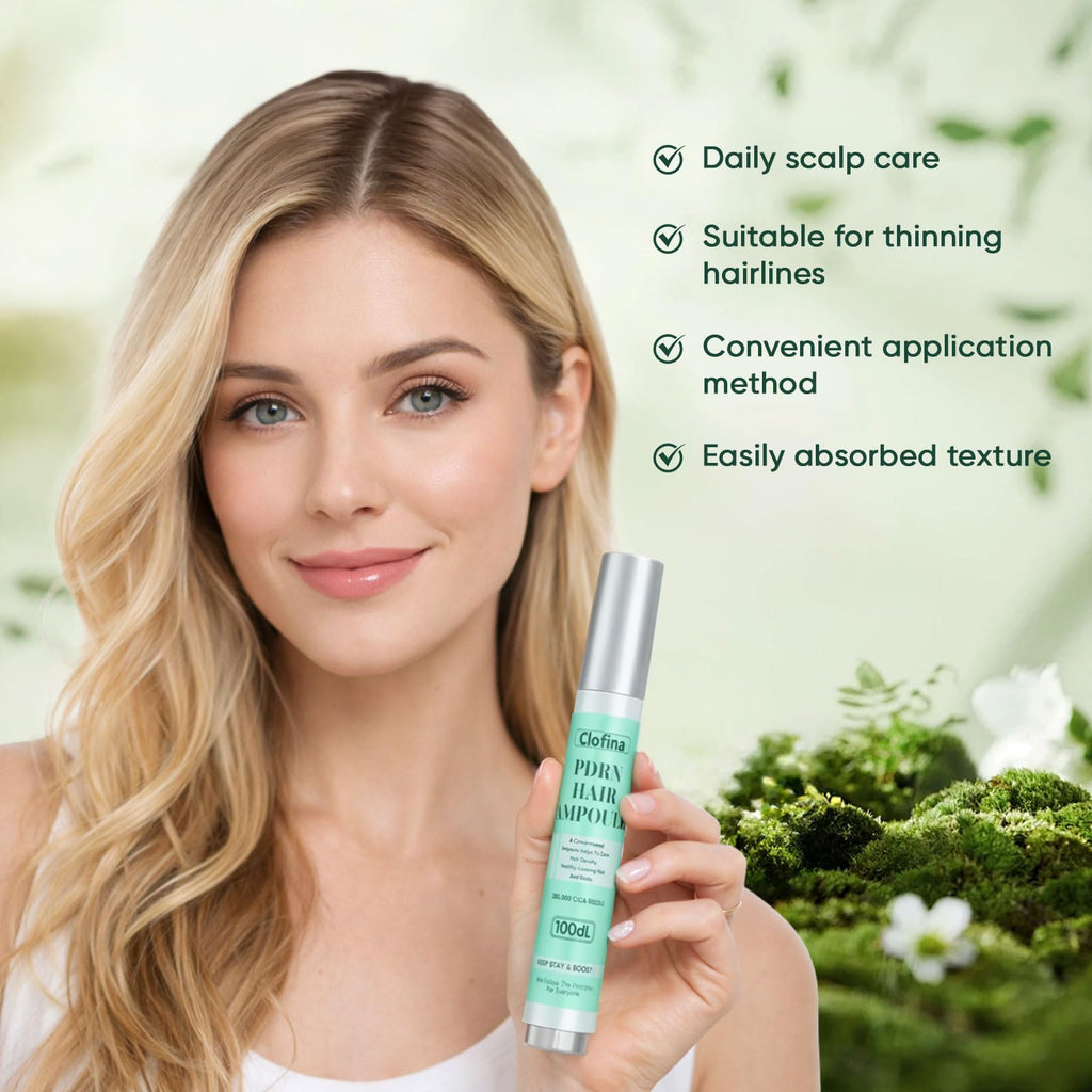 WAESKI PDRN Hair Ampoule 100dl – Vegan PDRN & Centella Scalp Treatment for Thinning Hair (2 PCS)