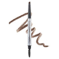 WAKEMAKE Natural Hard Brow Pencil - Dual 0.1 g, 01 Dark Brown, Made in Korea