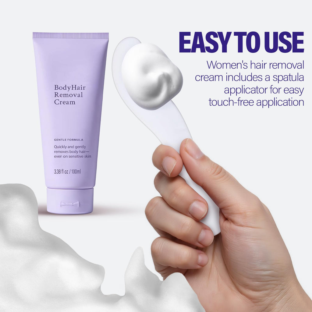WALEJUC Hair Removal Cream for Women – Gentle All-in-One Depilatory for Sensitive Skin