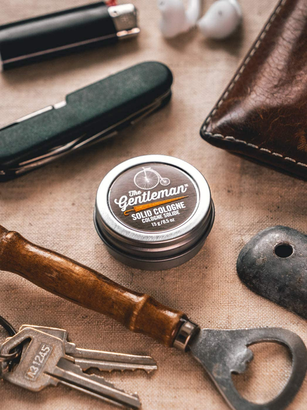 Walton Wood Farm Solid Cologne The Gentleman – Citrus & Mahogany (2.5 oz)