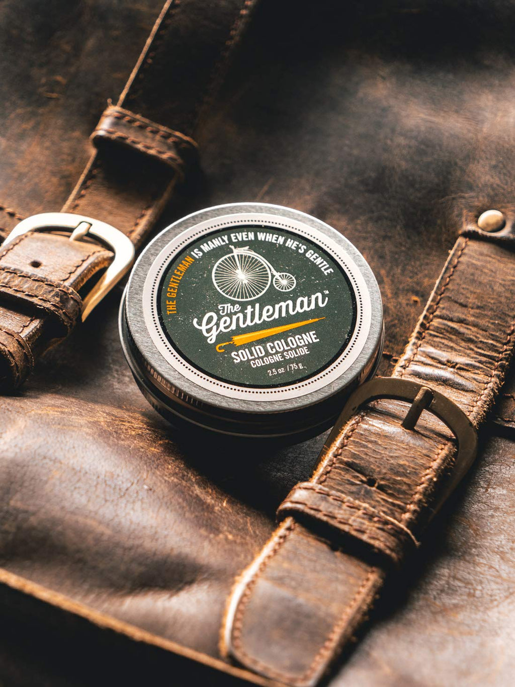 Walton Wood Farm Solid Cologne The Gentleman – Citrus & Mahogany (2.5 oz)