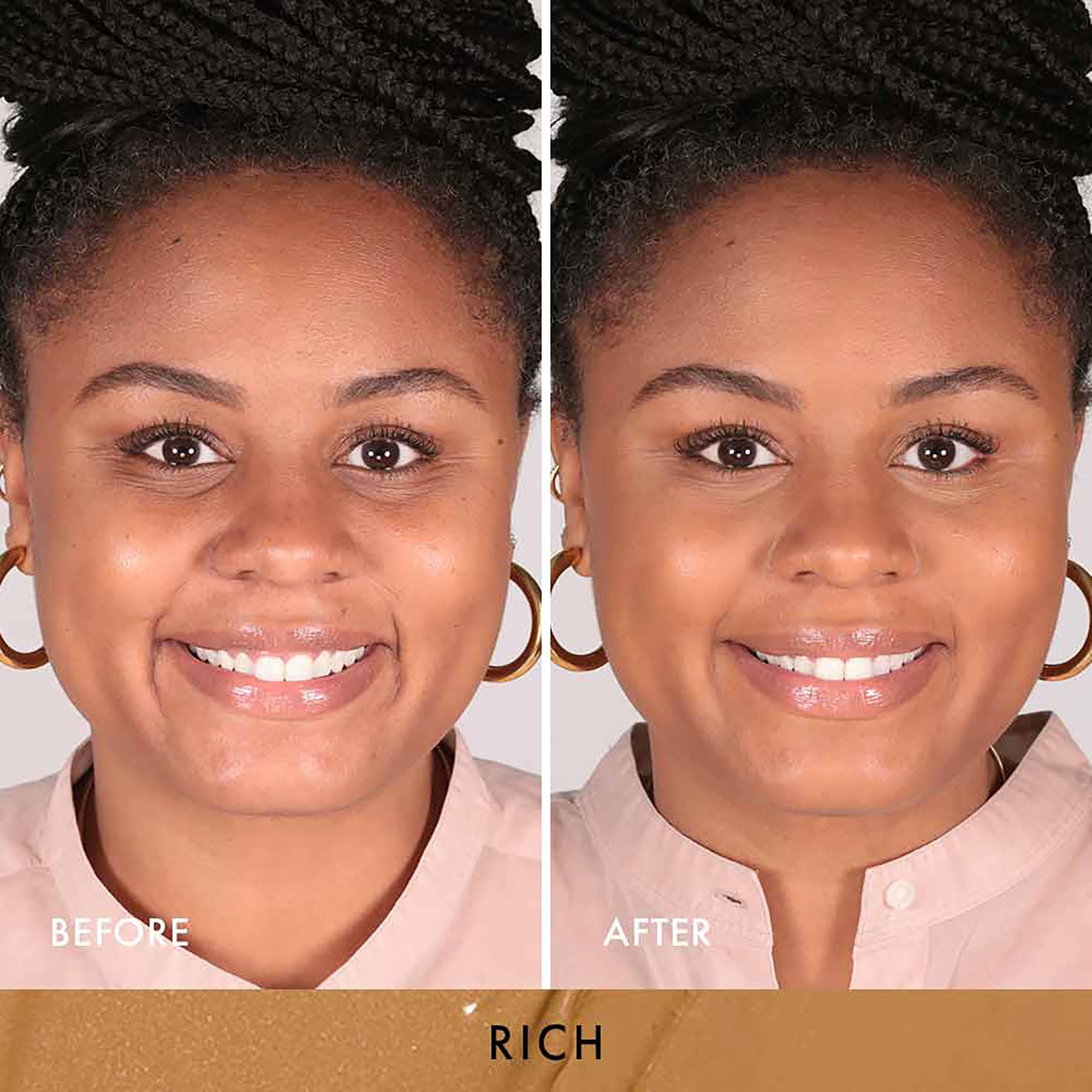 Wander Beauty Dualist Matte & Illuminating Concealer (Rich) | Dual-Ended Full Coverage, 0.28 fl oz