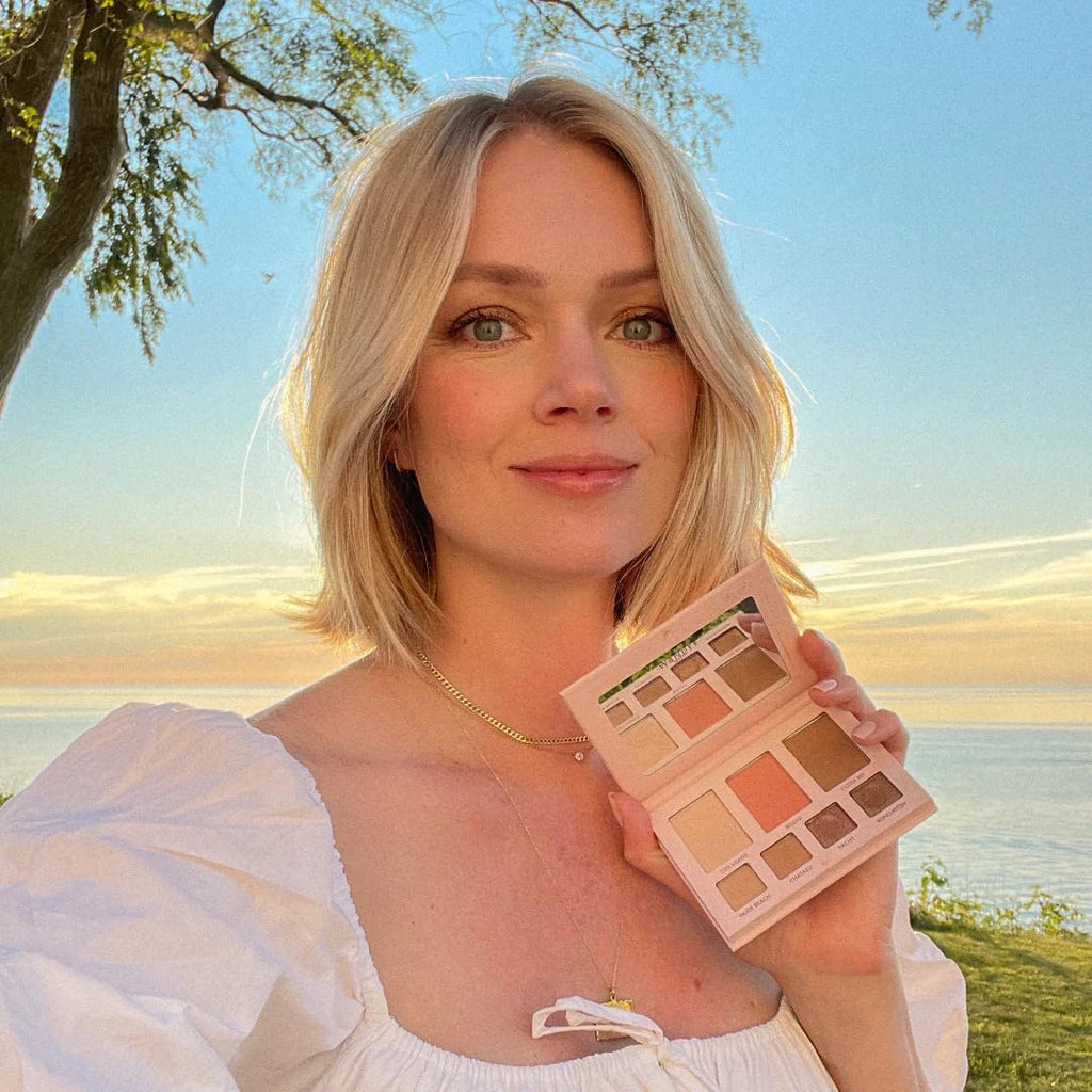 Wander Beauty Getaway Eye & Face Palette - Sunkissed (Light/Medium) | All-In-One Full Face Palette