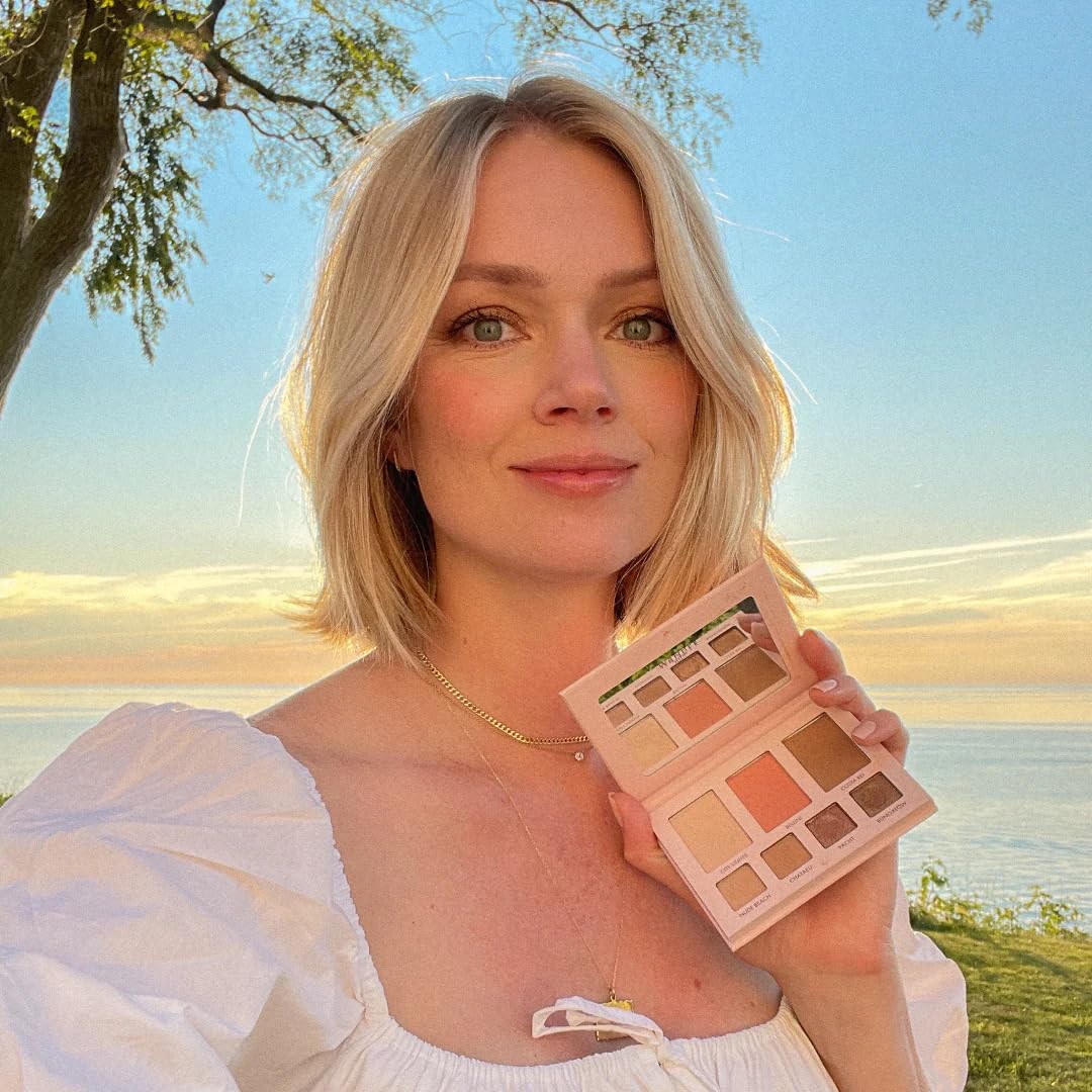 Wander Beauty Getaway Eye & Face Palette - Sunkissed (Light/Medium) | All-In-One Full Face Palette