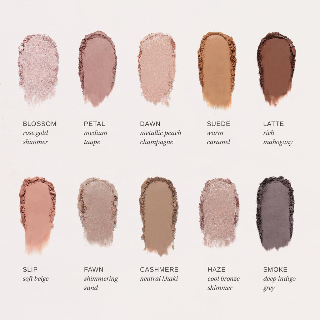 Wander Beauty In Neutral Eyeshadow Palette | 10 Timeless Neutrals, Matte & Shimmer, Vegan & Cruelty-Free, Travel-Friendly