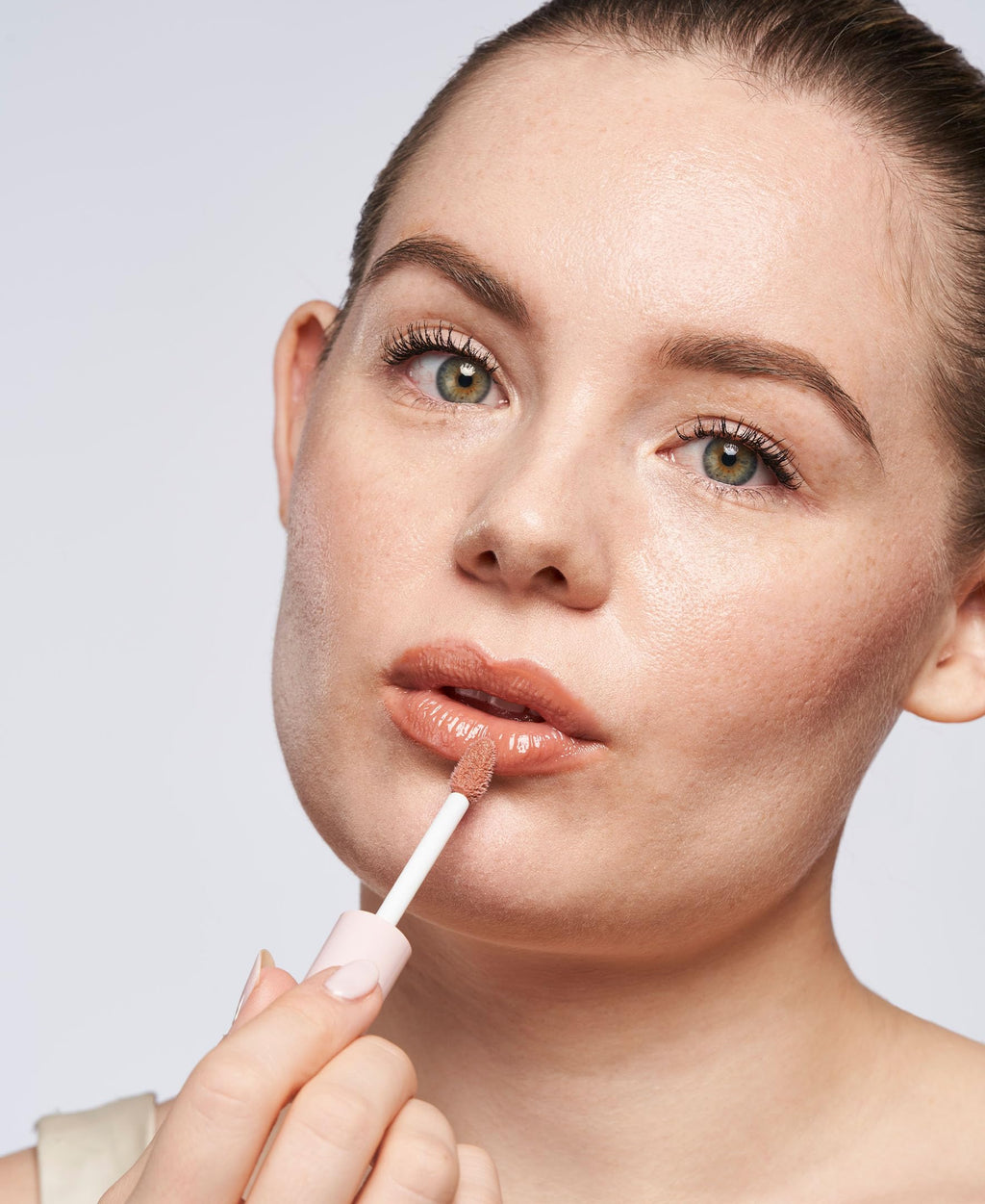 Wander Beauty Lip Retreat Oil – Skinny Dip Nude | 4-in-1 Tinted Lip Oil