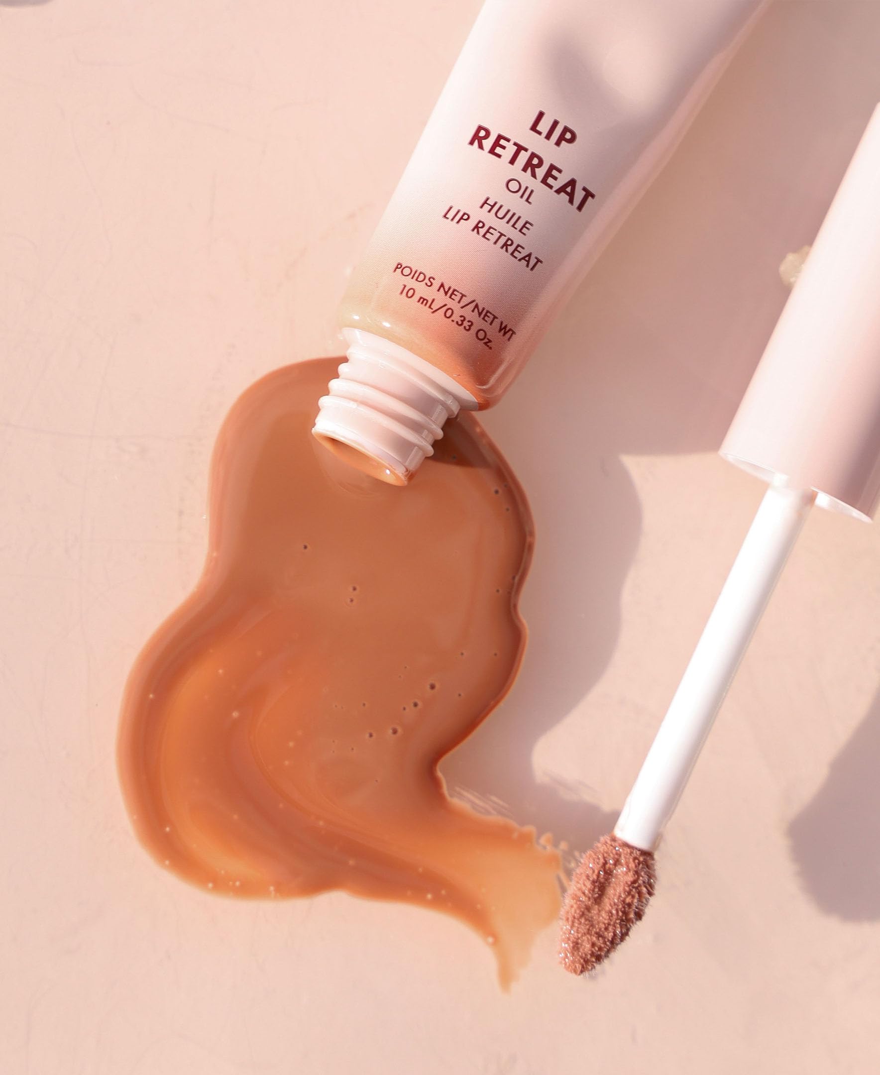 Wander Beauty Lip Retreat Oil – Skinny Dip Nude | 4-in-1 Tinted Lip Oil