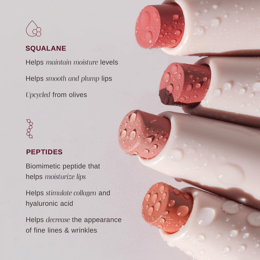 Wander Beauty Lipsetter Dual Cream Lipstick + Lip Liner — Bohemian Blush | Hydrating, Soft Matte Finish