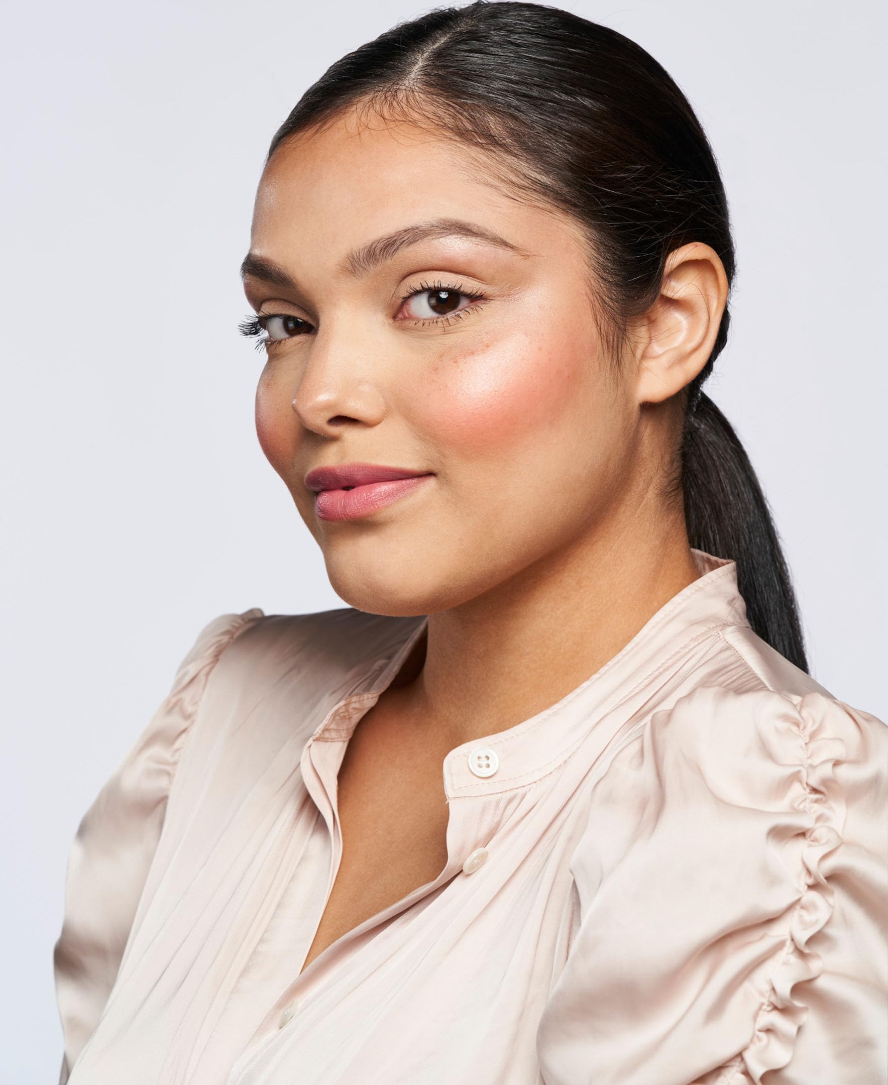 Wander Beauty On-the-Glow Blush & Illuminator – Petal Pink / Nude Glow, 7-in-1 Hydrating Cream Stick