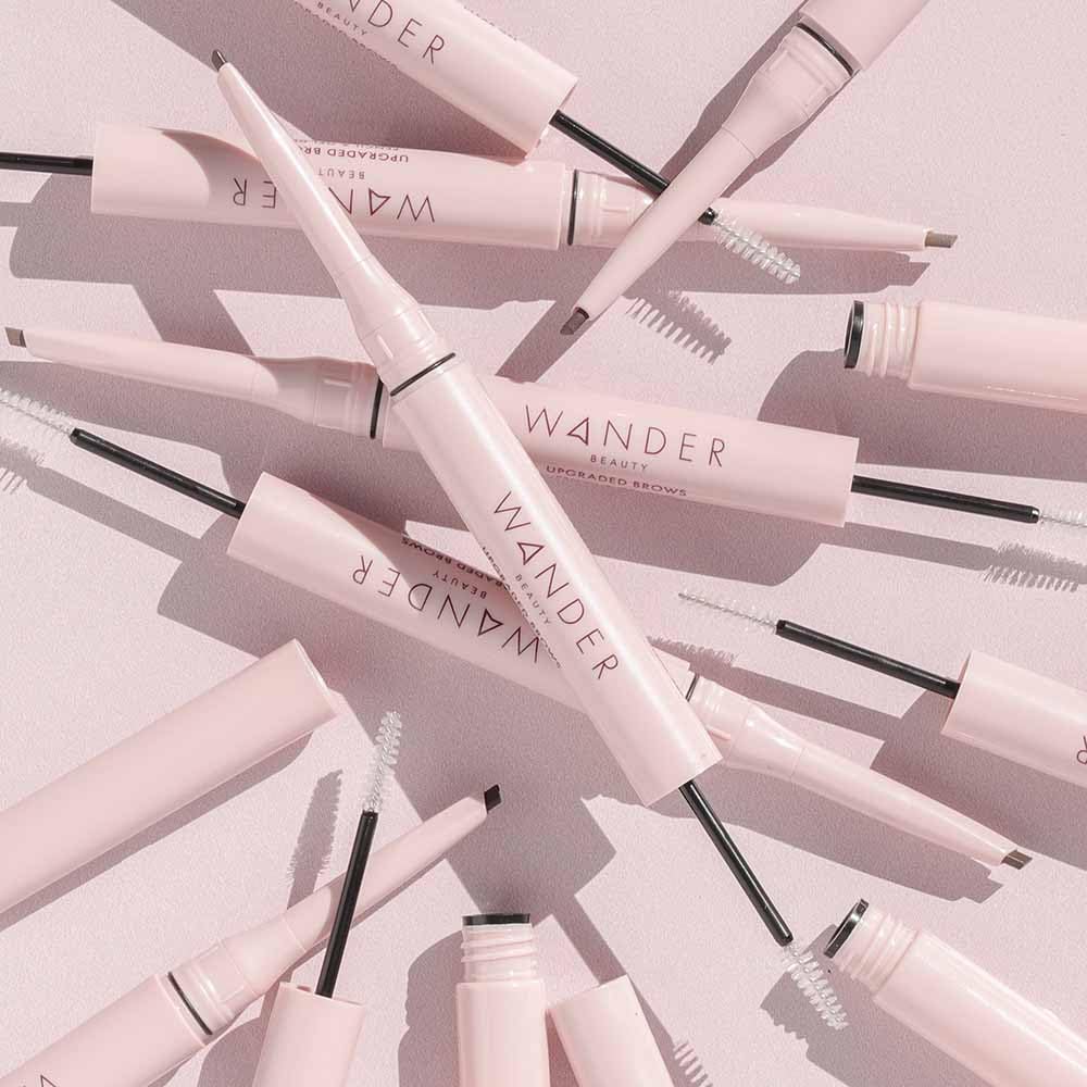 Wander Beauty Upgraded Brows Pencil & Treatment Gel Duo – Dark Brown