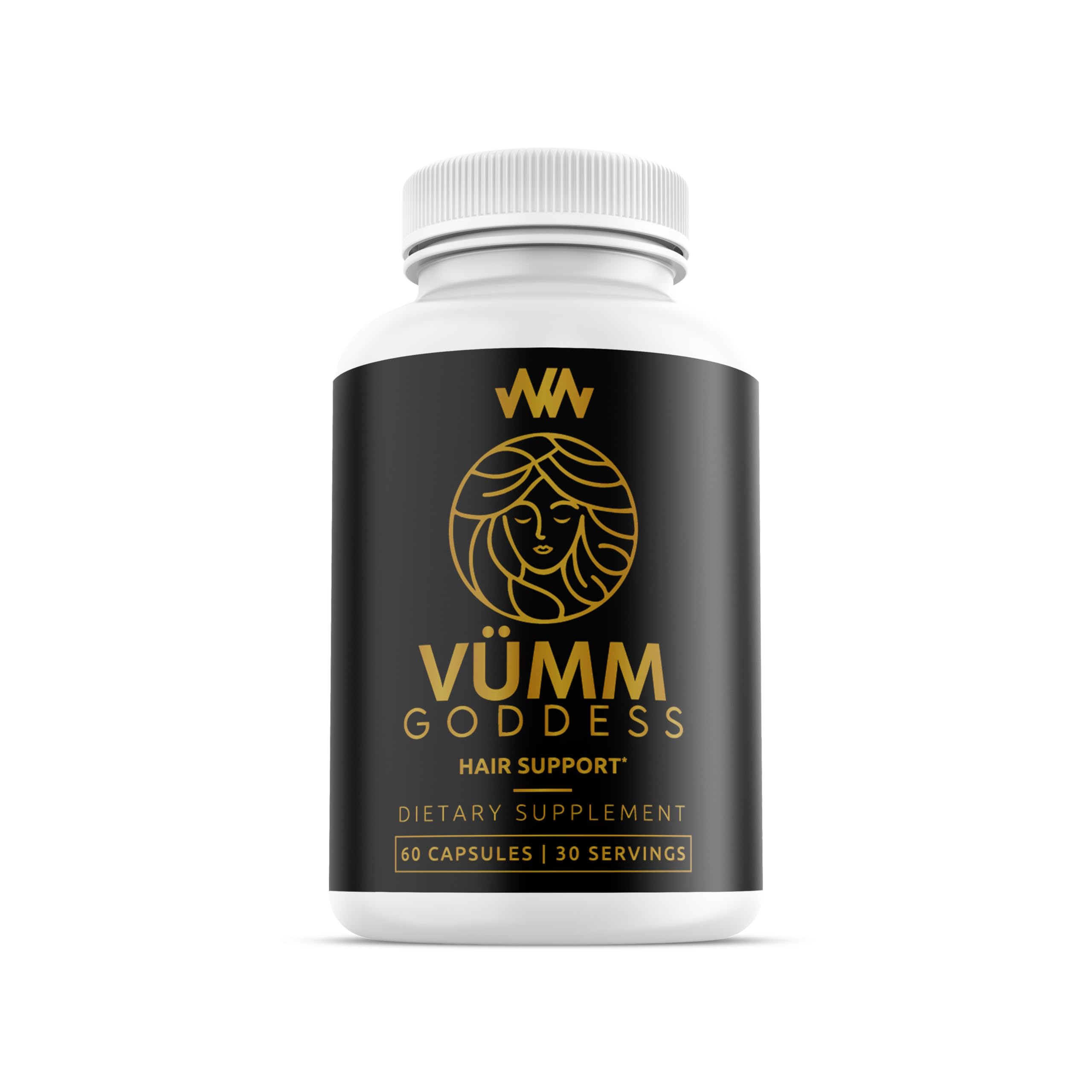 Vümm Goddess by Warped Wellness – Women’s Hair Growth Supplement