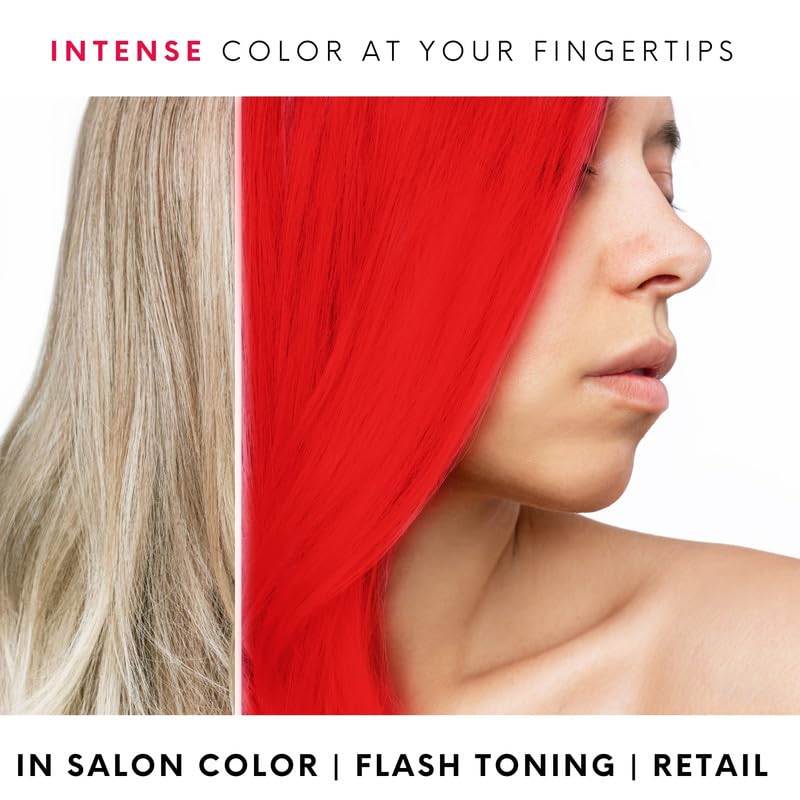 Watercolors Intense Color Depositing Shampoo – Red, 8.5 oz | 3-in-1 Color Refresh