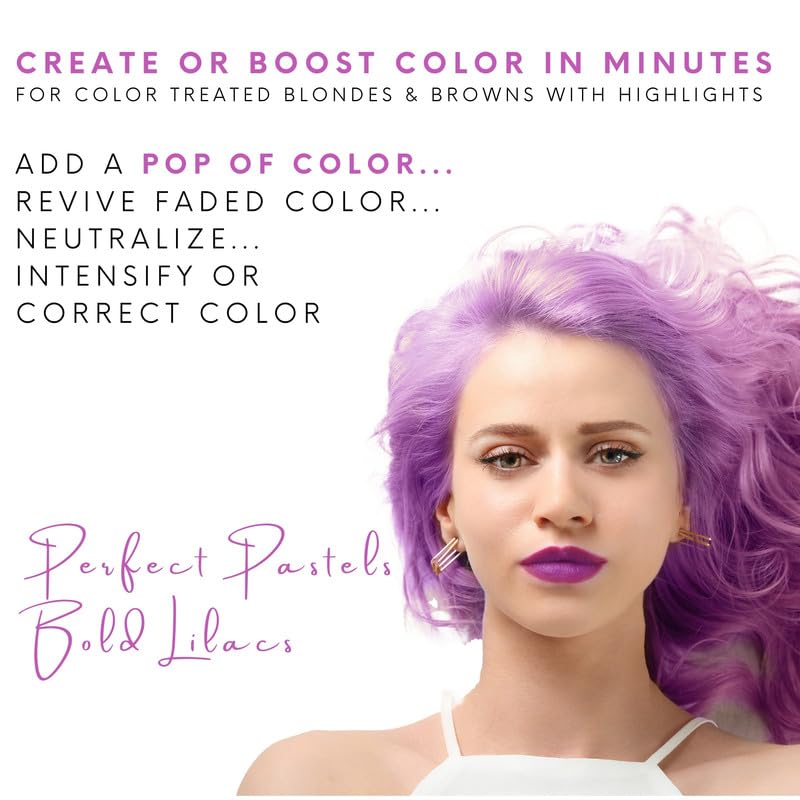 Watercolors Lilac Intense Color Depositing Shampoo – 8.5 oz