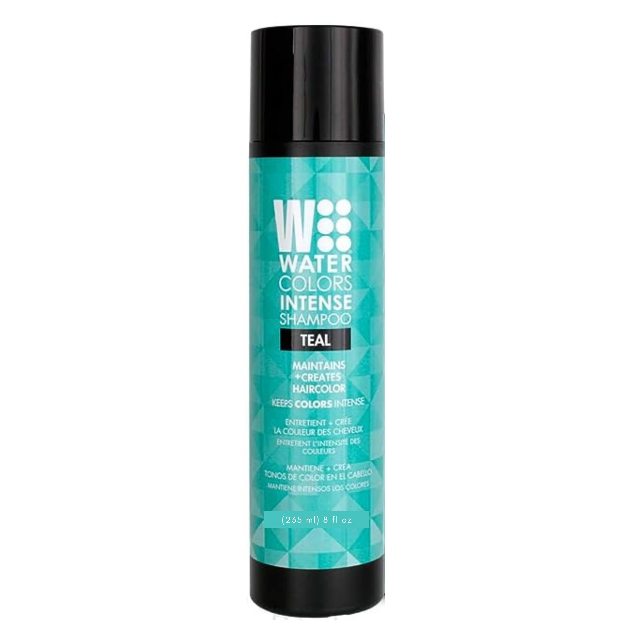 Watercolors by Tressa INTENSE 3-in-1 Color Depositing Shampoo Teal – 8 oz